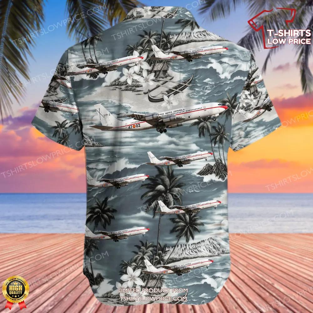 Boeing 707 331C Spain Air Force Hawaiian Shirt 3 Boeing 707 331C Spain Air Force Hawaiian Shirt 3