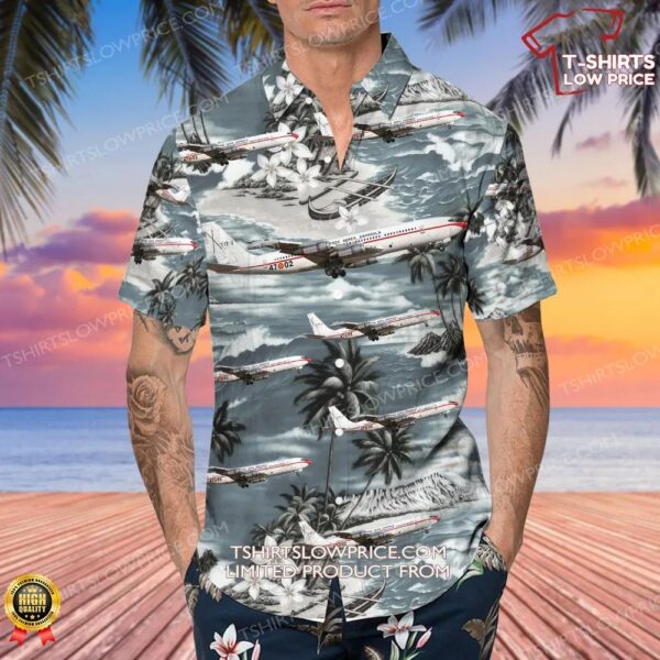 Boeing 707-331C Spain Air Force Hawaiian Shirt