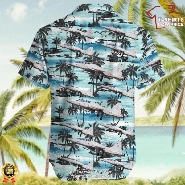 CASA SF-5M Freedom Fighter Spain Air Force Hawaiian Shirt CASA SF-5M Freedom Fighter Spain Air Force Hawaiian Shirt