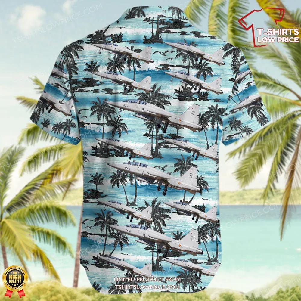 CASA SF 5M Freedom Fighter Spain Air Force Hawaiian Shirt 3 CASA SF 5M Freedom Fighter Spain Air Force Hawaiian Shirt 3