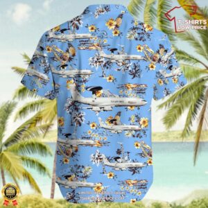 Boeing E 3B Sentry United States US Air Force USAF Hawaiian Shirt 3