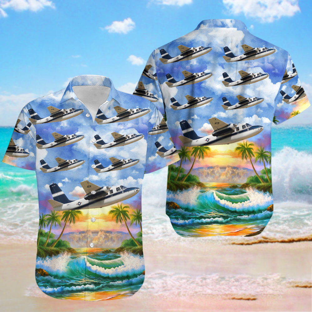 Aero Commander 560A Commemorative Air Force Hawaiian Shirt 0 16