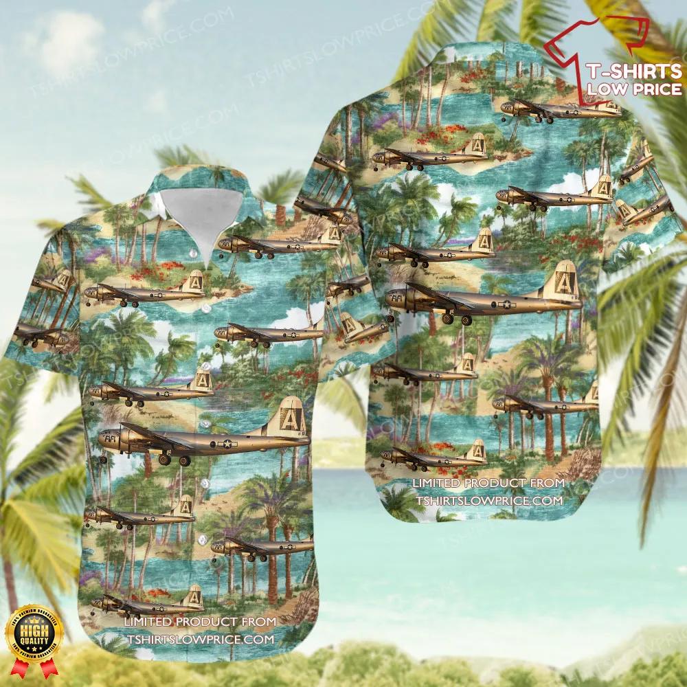 Boeing B-29 Superfortress Commemorative Air Force Hawaiian Shirt Boeing B 29 Superfortress Commemorative Air Force Hawaiian Shirt 1