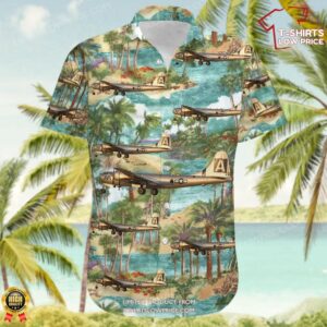 Boeing B-29 Superfortress Commemorative Air Force Hawaiian Shirt