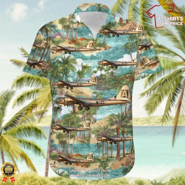 Boeing B-29 Superfortress Commemorative Air Force Hawaiian Shirt Boeing B-29 Superfortress Commemorative Air Force Hawaiian Shirt