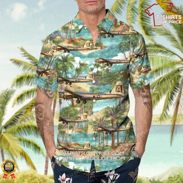 Boeing B-29 Superfortress Commemorative Air Force Hawaiian Shirt Boeing B-29 Superfortress Commemorative Air Force Hawaiian Shirt