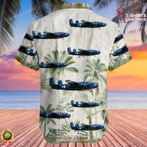 North American B-25J Mitchell Commemorative Air Force Hawaiian Shirt North American B-25J Mitchell Commemorative Air Force Hawaiian Shirt
