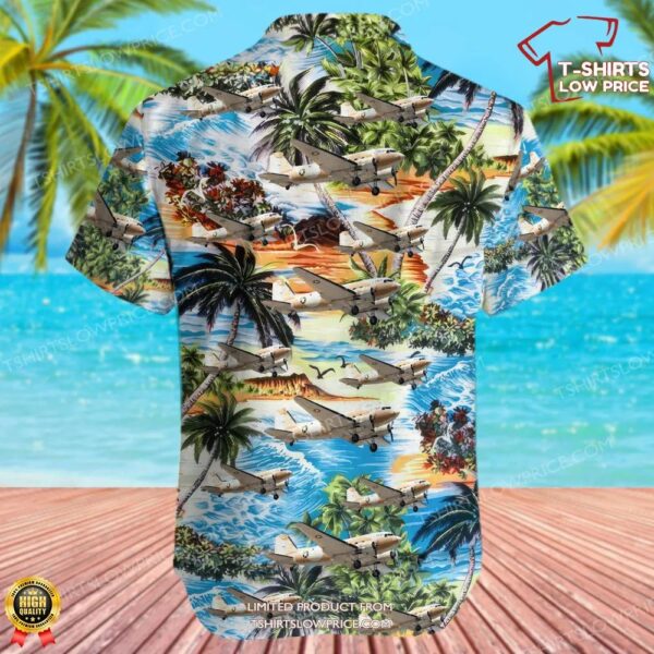 Douglas C-47A Skytrain Commemorative Air Force Hawaiian Shirt