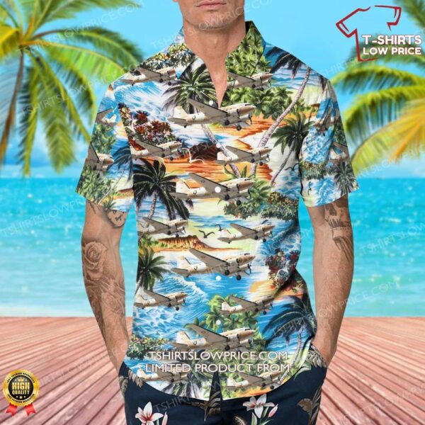 Douglas C-47A Skytrain Commemorative Air Force Hawaiian Shirt