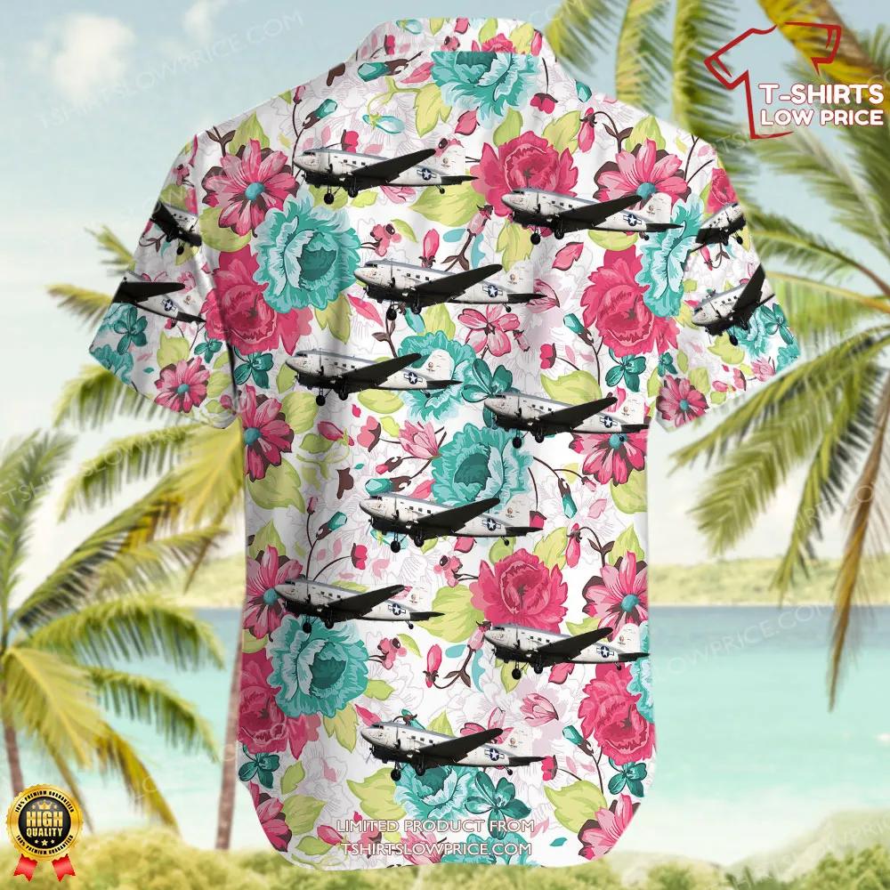 Douglas R4D 6S Skytrain Commemorative Air Force Hawaiian Shirt 3 Douglas R4D 6S Skytrain Commemorative Air Force Hawaiian Shirt 3
