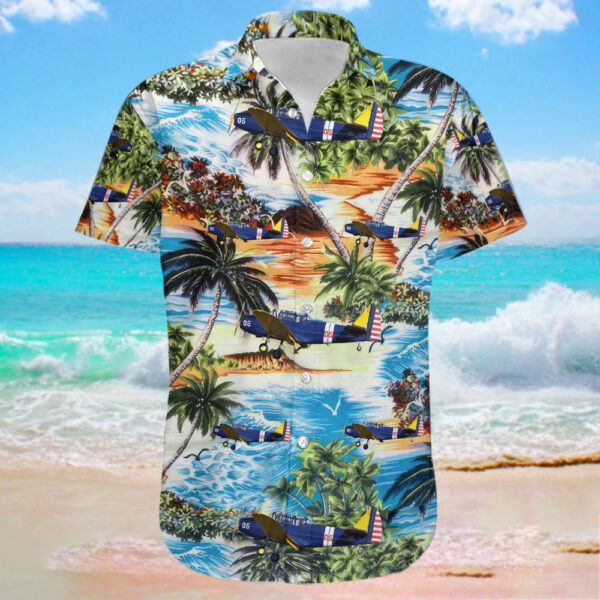 Fairchild M-62A Commemorative Air Force Hawaiian Shirt
