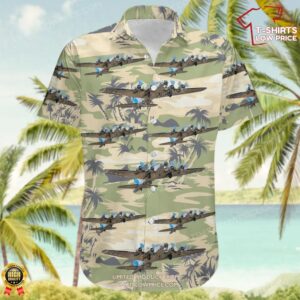 Boeing B-17G Flying Fortress Commemorative Air Force Hawaiian Shirt