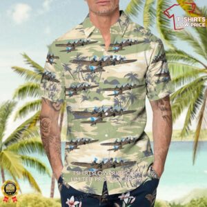 Boeing B 17G Flying Fortress Commemorative Air Force Hawaiian Shirt 4