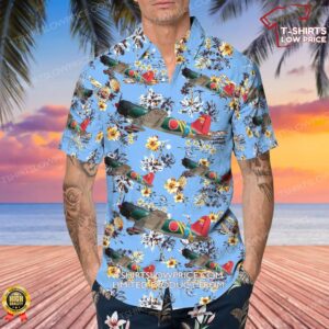 Vultee BT 13A Valiant Commemorative Air Force Hawaiian Shirt 4