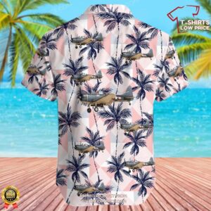 Douglas SBD 5 Dauntless Commemorative Air Force Hawaiian Shirt 3