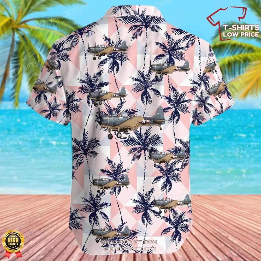 Douglas SBD 5 Dauntless Commemorative Air Force Hawaiian Shirt 3 Douglas SBD 5 Dauntless Commemorative Air Force Hawaiian Shirt 3