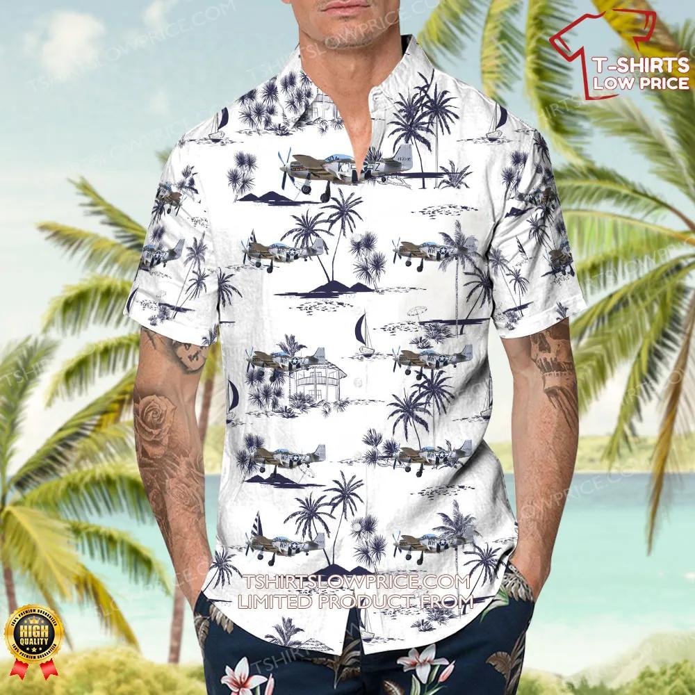 North American P 51D Mustang Comanche Maverick Air Hawaiian Shirt 4 North American P 51D Mustang Comanche Maverick Air Hawaiian Shirt 4