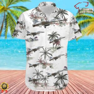 General Dynamics F-16A Netz Top Aces Hawaiian Shirt