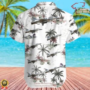 General Dynamics F 16A Netz Top Aces Hawaiian Shirt 3