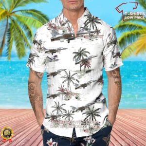 General Dynamics F 16A Netz Top Aces Hawaiian Shirt 4