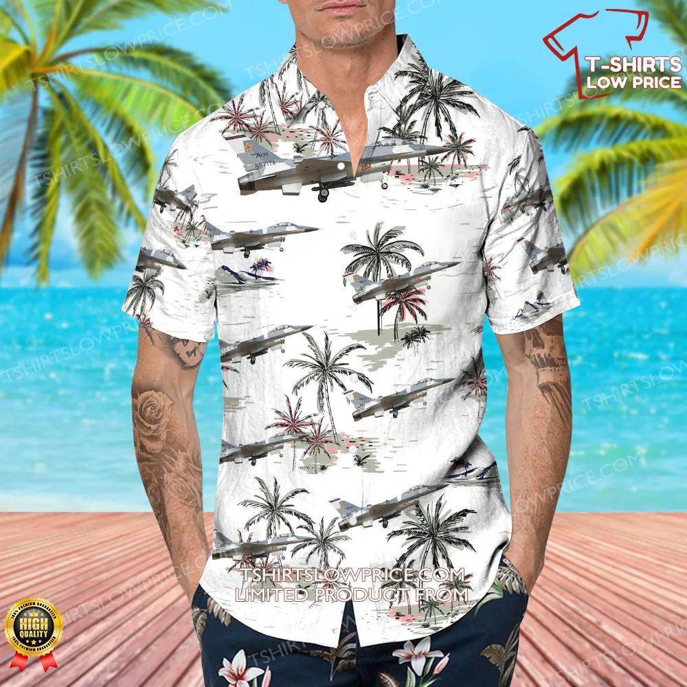 General Dynamics F 16A Netz Top Aces Hawaiian Shirt 4 General Dynamics F 16A Netz Top Aces Hawaiian Shirt 4