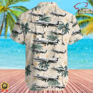 Gates Learjet 35A Top Aces Hawaiian Shirt 3