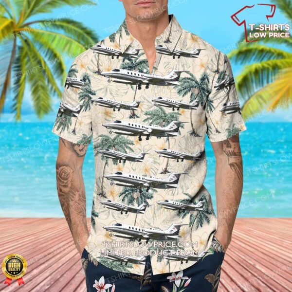 Gates Learjet 35A Top Aces Hawaiian Shirt