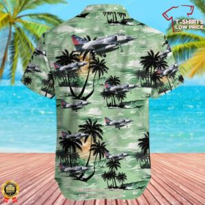 Douglas A 4AR Fightinghawk Top Aces Hawaiian Shirt 3