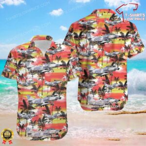 Douglas TA-4J Skyhawk Top Aces Hawaiian Shirt Douglas TA-4J Skyhawk Top Aces Hawaiian Shirt