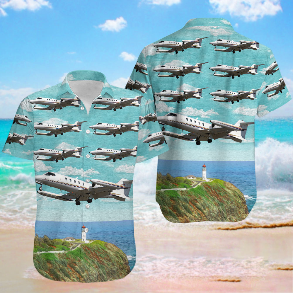Bombardier Learjet 35A Top Aces Hawaiian Shirt 0 20