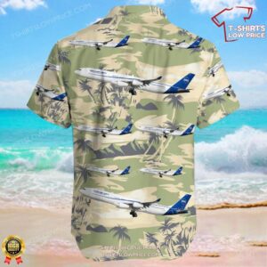 Airbus A340 313 Universal Sky Carrier USC Hawaiian Shirt 3