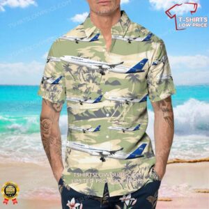 Airbus A340 313 Universal Sky Carrier USC Hawaiian Shirt 4