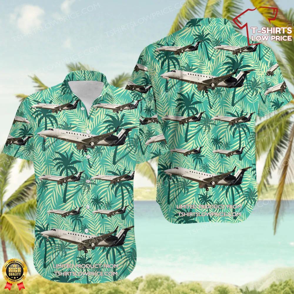 Embraer ERJ-135BJ Legacy 600 Air X Charter Hawaiian Shirt Embraer ERJ 135BJ Legacy 600 Air X Charter Hawaiian Shirt 1