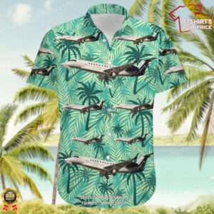 Embraer ERJ-135BJ Legacy 600 Air X Charter Hawaiian Shirt