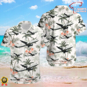 Airbus A320-232 Untitled Hawaiian Shirt Airbus A320-232 Untitled Hawaiian Shirt