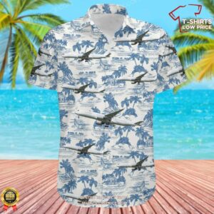 Airbus A350-941 Untitled Hawaiian Shirt
