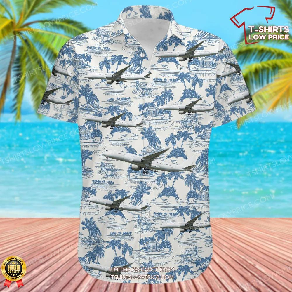 Airbus A350 941 Untitled Hawaiian Shirt 2 Airbus A350 941 Untitled Hawaiian Shirt 2