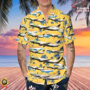 Boeing 767 35DERBDSF Untitled Hawaiian Shirt 4
