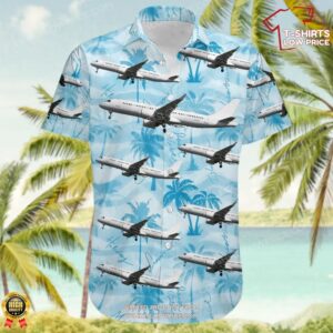 Airbus A220-371 Untitled Hawaiian Shirt