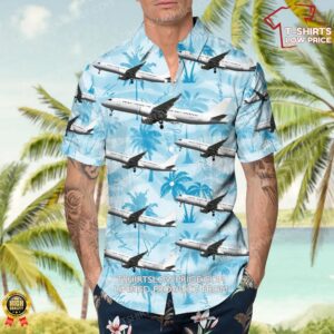 Airbus A220 371 Untitled Hawaiian Shirt 4