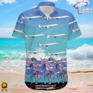 Bombardier CRJ-900LR Untitled Hawaiian Shirt