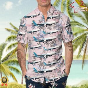 Airbus A330 343 Untitled Hawaiian Shirt 4