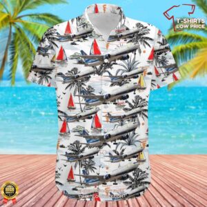 Boeing 767-33A(ER)(BDSF) Untitled Hawaiian Shirt