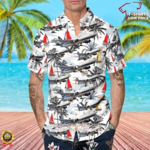 Boeing 767 33AERBDSF Untitled Hawaiian Shirt 4