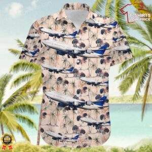 Boeing 747-830 Untitled Hawaiian Shirt