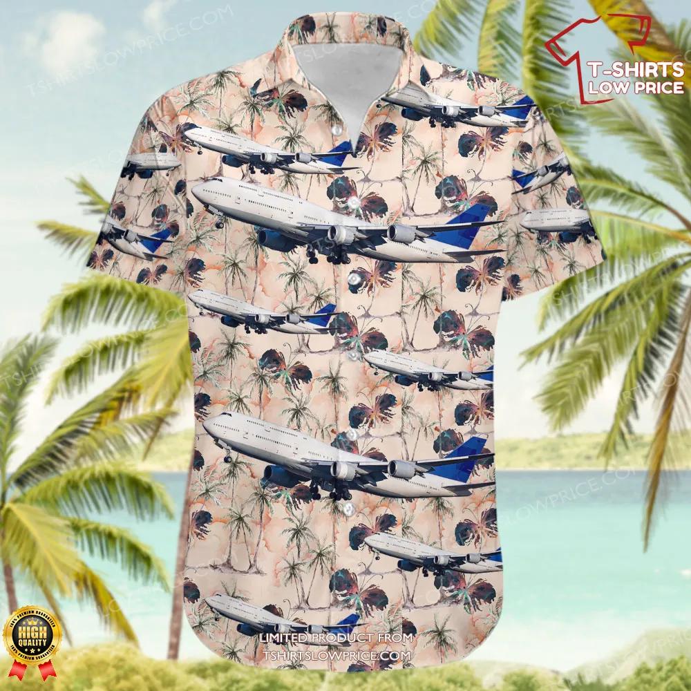 Boeing 747 830 Untitled Hawaiian Shirt 2 Boeing 747 830 Untitled Hawaiian Shirt 2