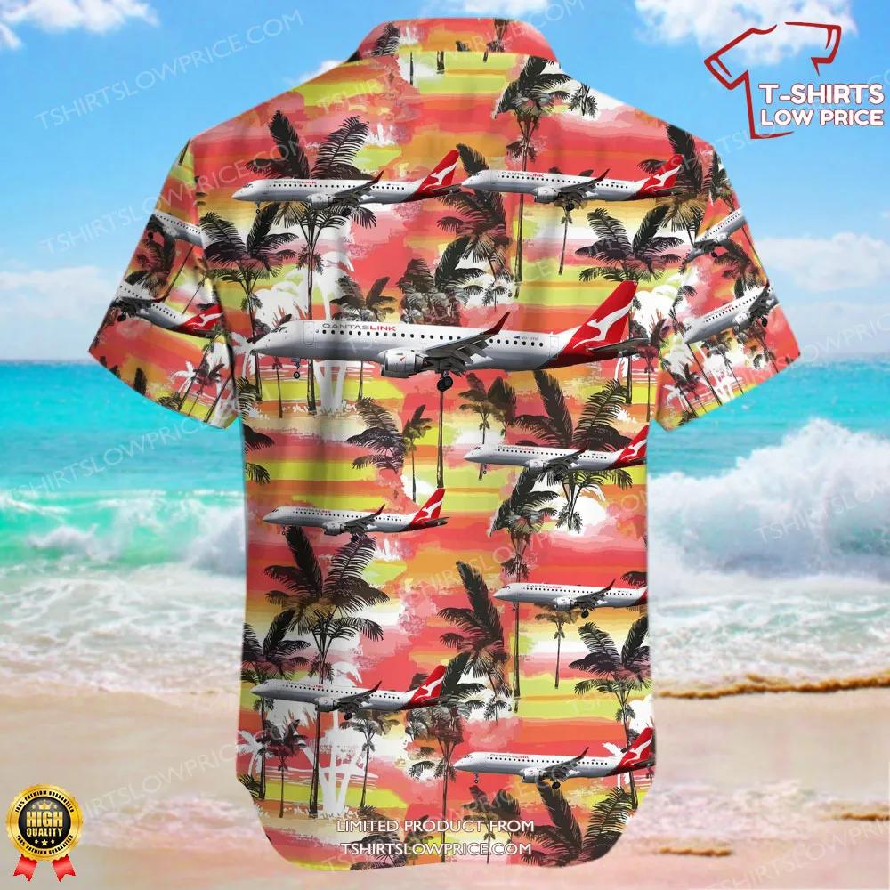 Embraer ERJ 190 100IGW QantasLink Eastern Australia Airlines Hawaiian Shirt 3 Embraer ERJ 190 100IGW QantasLink Eastern Australia Airlines Hawaiian Shirt 3