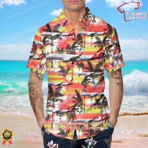 Embraer ERJ 190 100IGW QantasLink Eastern Australia Airlines Hawaiian Shirt 4