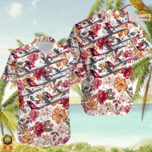 De Havilland Canada Dash 8-Q315 QantasLink (Eastern Australia Airlines) Hawaiian Shirt De Havilland Canada Dash 8-Q315 QantasLink (Eastern Australia Airlines) Hawaiian Shirt