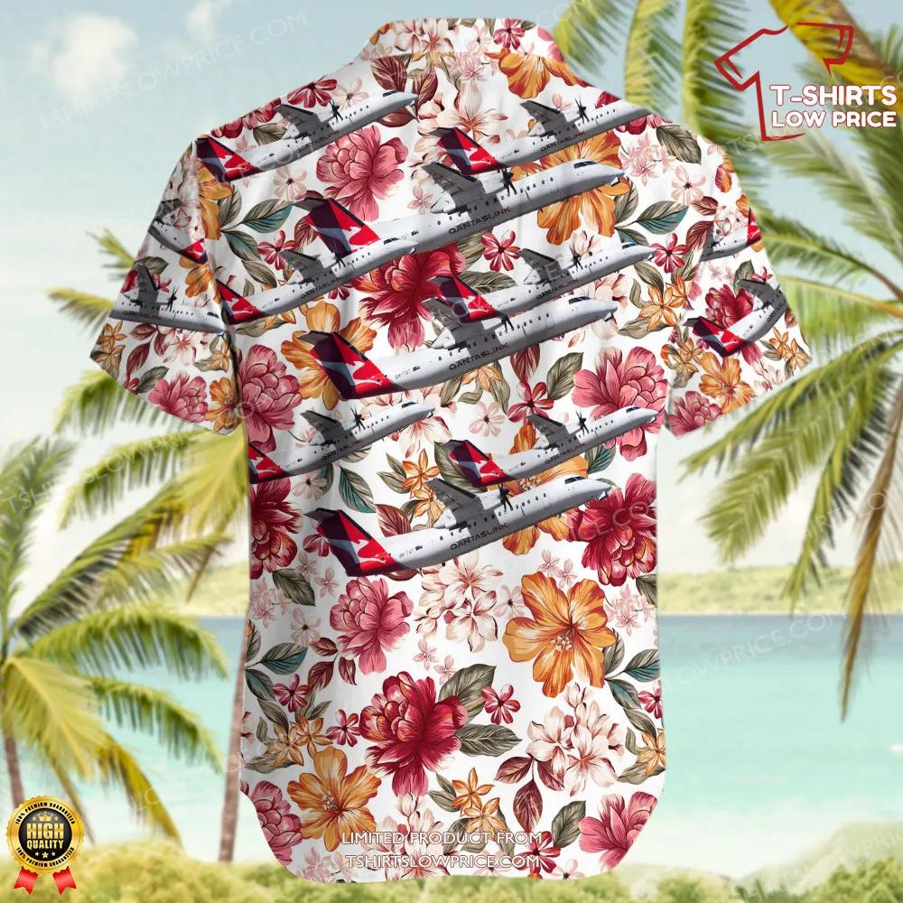 De Havilland Canada Dash 8 Q315 QantasLink Eastern Australia Airlines Hawaiian Shirt 3 De Havilland Canada Dash 8 Q315 QantasLink Eastern Australia Airlines Hawaiian Shirt 3